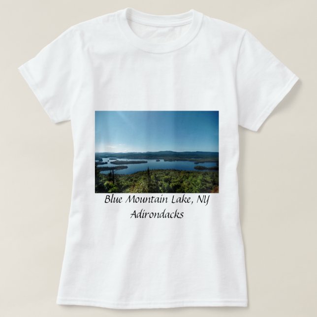 Afternoon in Blue Mountain T-Shirt (Design Front)