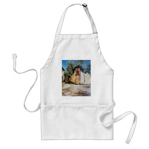 AFTERNOON IN RIMAGGIO  Tuscany View Adult Apron