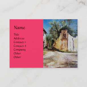 AFTERNOON IN RIMAGGIO / Tuscany View Business Card