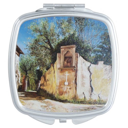 AFTERNOON IN RIMAGGIO  Tuscany View Compact Mirror