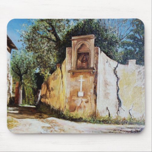 AFTERNOON IN RIMAGGIO  Tuscany View Mouse Pad