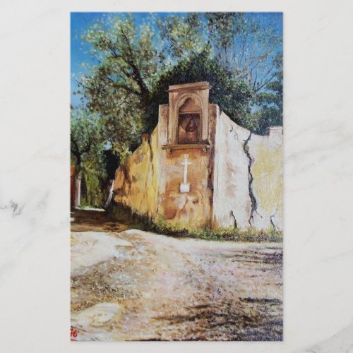 AFTERNOON IN RIMAGGIO  Tuscany View Stationery