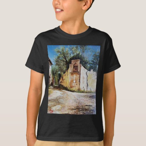 AFTERNOON IN RIMAGGIO  Tuscany View T_Shirt