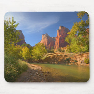 Afternoon In Zion National Park Mouse Pad