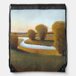 Afternoon Light V Drawstring Bag