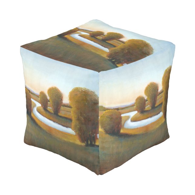 Afternoon Light V Pouf (Angled Front)