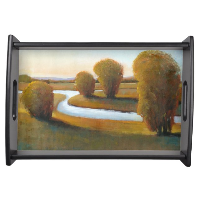 Afternoon Light V Serving Tray (Front)