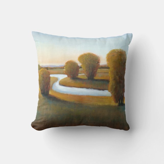 Afternoon Light V Throw Pillow (Front)