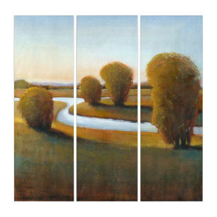 Afternoon Light V Triptych