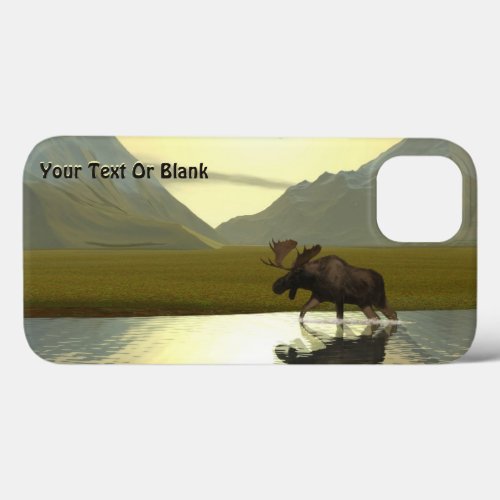 Afternoon Moose iPhone 13 Case