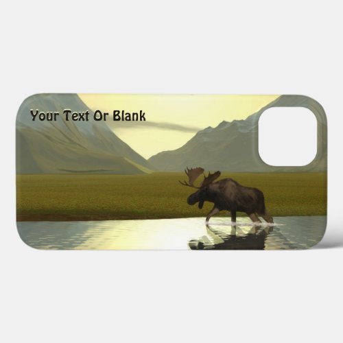 Afternoon Moose iPhone 13 Case