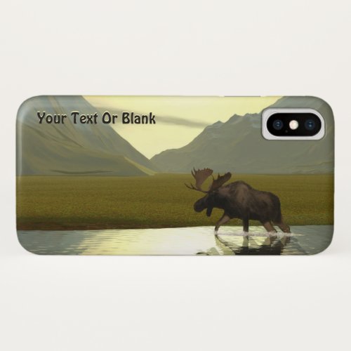 Afternoon Moose iPhone X Case