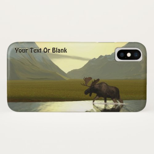 Afternoon Moose iPhone XS Case