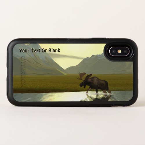 Afternoon Moose OtterBox Symmetry iPhone XS Case