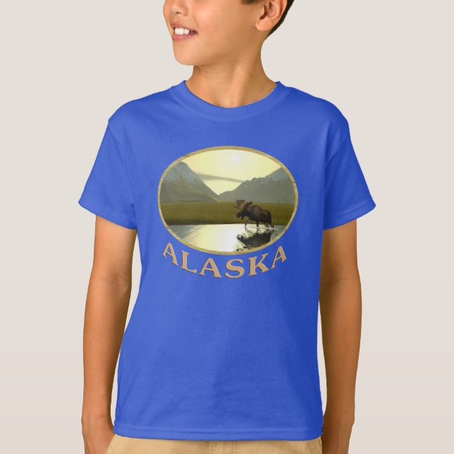 Afternoon Moose T-Shirt (Front)