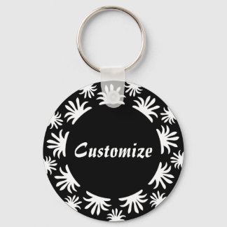Afternoon of the Triffids Template - B&W Keychain