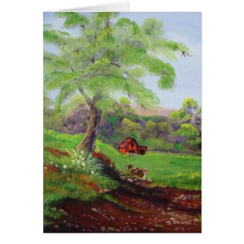 Afternoon Shade- Blank Card by SherryWeisel at Zazzle