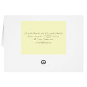 afternoon snacks cards (Back Horizontal)
