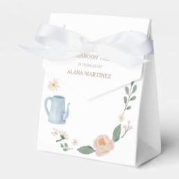 Afternoon Tea Baby Shower Favor Box