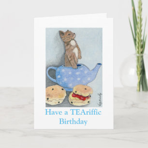 Afternoon Tea Birthday Card