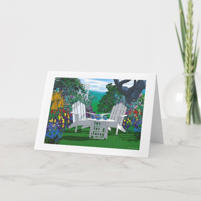 Afternoon Tea Card (Front)