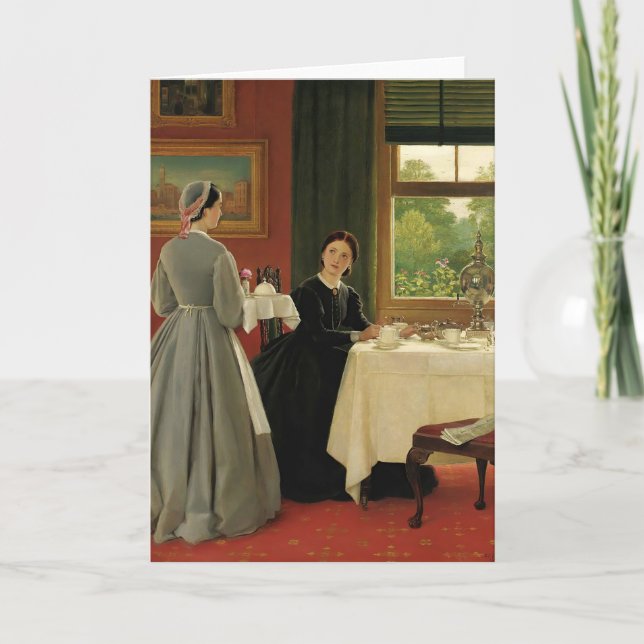 Afternoon Tea | George Dunlop Leslie Card (Front)