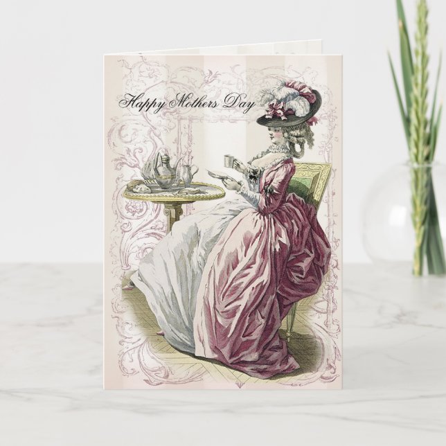 Afternoon Tea! Happy Mothers Day Card (Front)