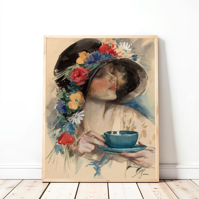 Afternoon Tea, Harrison Fisher  Poster (Creator Uploaded)