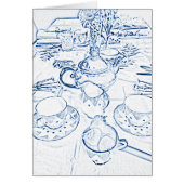 Afternoon Tea in Blue (Front)