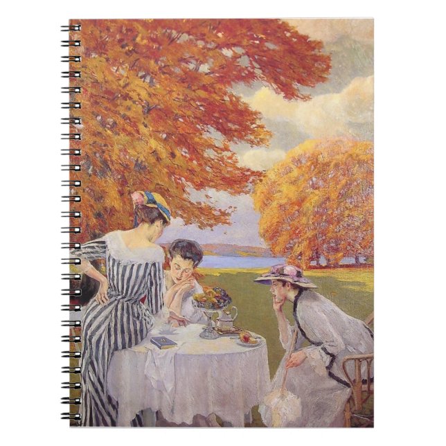 afternoon tea in the park notebook (Front)