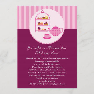 Afternoon Tea Invitation