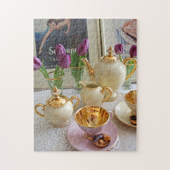Afternoon Tea Jigsaw Jigsaw Puzzle