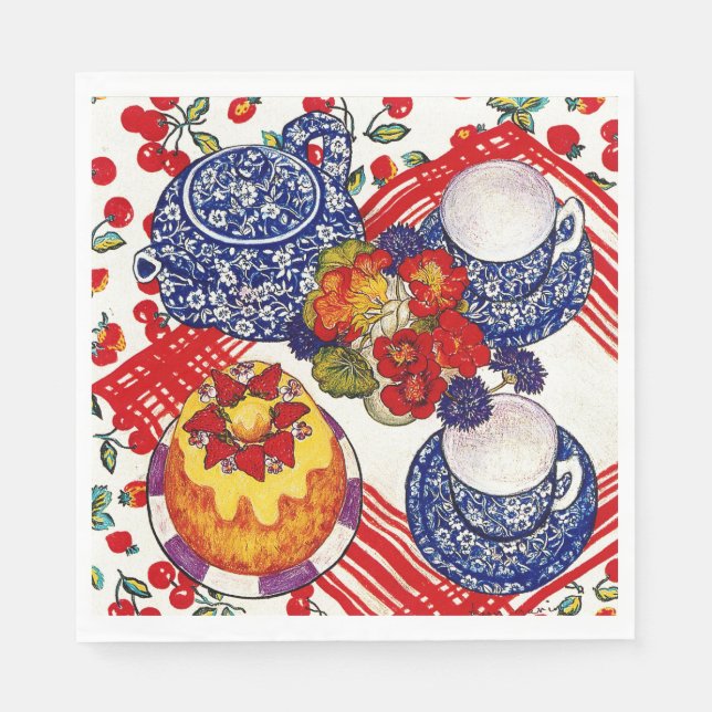 Afternoon Tea Napkins (Front)