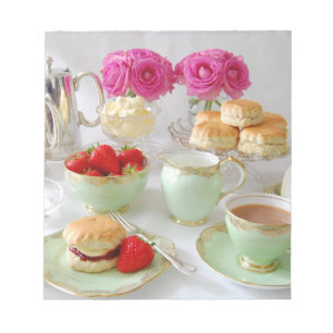 Afternoon Tea Notepad