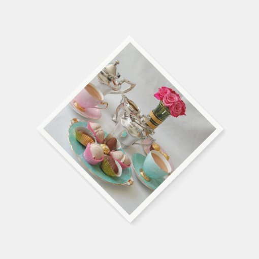 Afternoon Tea Paper Napkins Zazzle