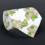 Afternoon Tea Party Shower Cucumber Sandwiches Neck Tie<br><div class="desc">Foodie-themed design features an original marker illustration of a classic cucumber finger sandwich with cream cheese and dill. Perfect for an afternoon tea party!</div>