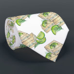 Afternoon Tea Party Shower Cucumber Sandwiches Neck Tie<br><div class="desc">Foodie-themed design features an original marker illustration of a classic cucumber finger sandwich with cream cheese and dill. Perfect for an afternoon tea party!</div>