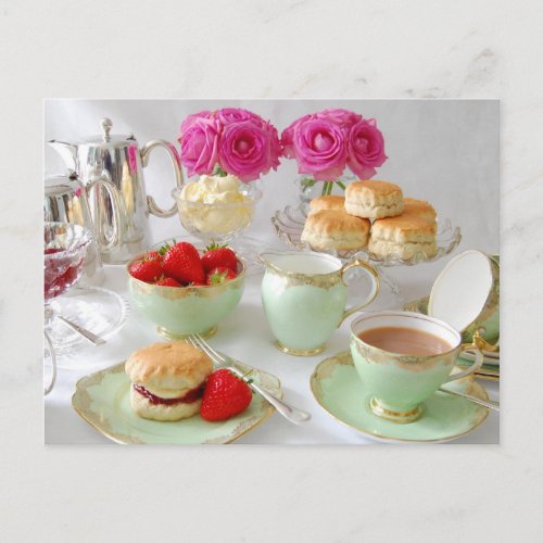 Afternoon Tea Postcard