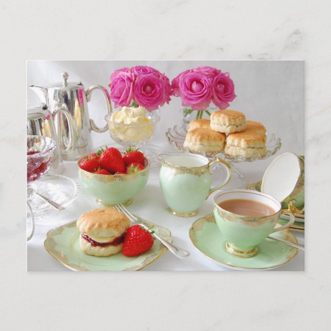Afternoon Tea Postcard (Front)