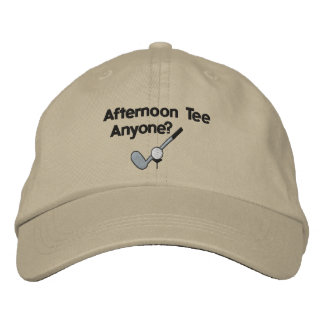 Afternoon Tee Golfing Embroidered Hat