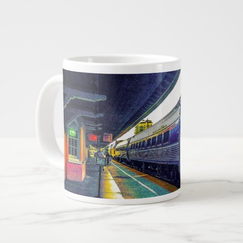 Afternoon Train Giant Coffee Mug
