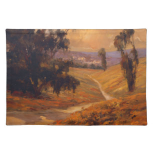 Afternoon Walk II Cloth Placemat