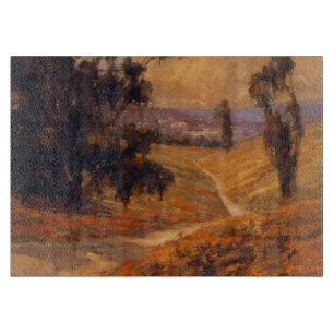 Afternoon Walk II Cutting Board