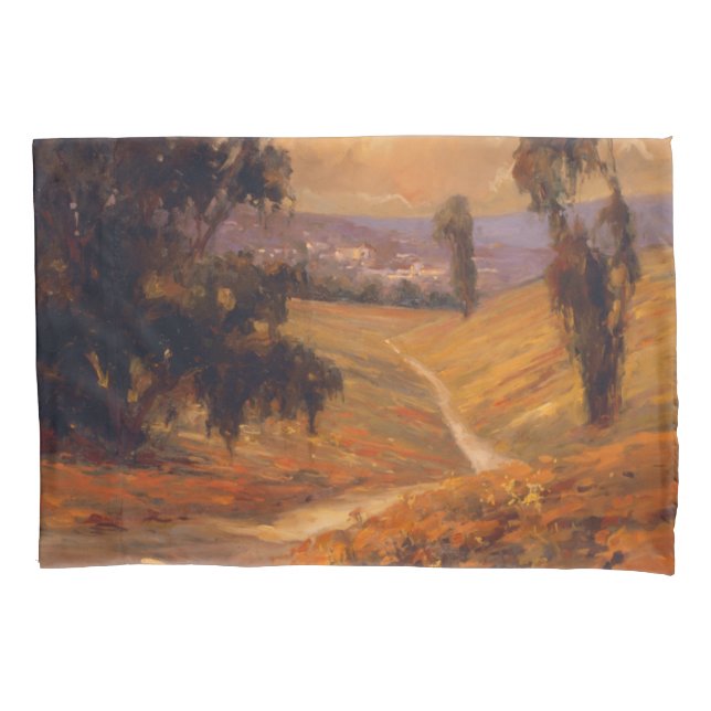 Afternoon Walk II Pillow Case (Front-Left)