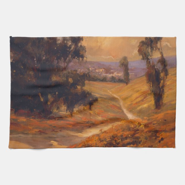 Afternoon Walk II Towel (Horizontal)