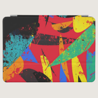 Aftersome- Bright Red Abstract iPad Air Cover