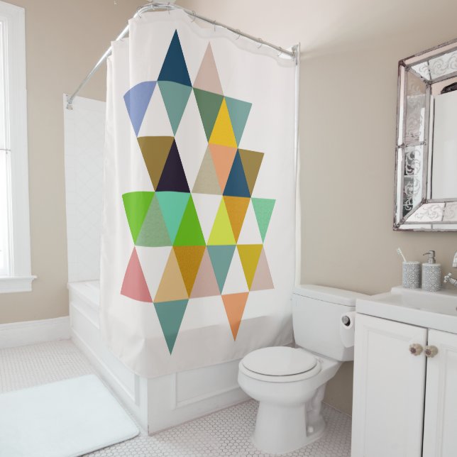 AG #742 SHOWER CURTAIN (In Situ)