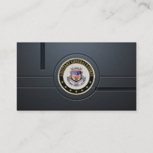 AG Corps Regimental Insignia [3D] Business Card