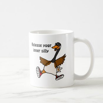 Ag- Release Your Inner Silly - Goose Coffee Mug by patcallum at Zazzle