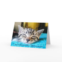 Ag Smaoineamh Ort Thinking of you Folded card